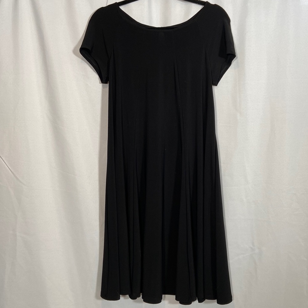 Julian Taylor New York Black Short Sleeve Elegant Dress: Size 10